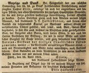 Danksagung Witwe Halberstädter Fürther Tagblatt 23.04.1842.jpg