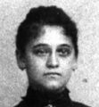 Johanna Kathinka Wettschurek mit 18 Jahren, 1. Ehefrau von Karl Andörfer, ca. 1900