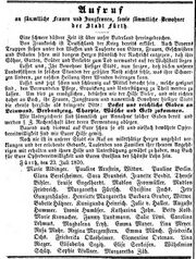 Aufruf Frauenverein, Fürther Tagblatt 26. Juli 1870.jpg