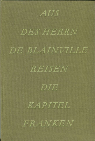 Aus des Herrn De Blainville Reisen - Die Kapitel Franken (Buch).jpg