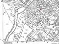 Gänsberg-Plan Stadt Fürth; Königstraße 20 rot markiert