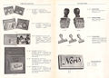 Produktkatalog der Fa. Noris-Spiele, Seite 1 u. 16, ca. 1955
