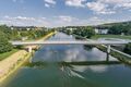 Der Eschenausteg über den Main-Donau-Kanal, Aufnahme vom 10 Juli 2016