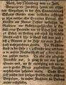 Beschreibung eines erfolgreichen Luftballon-Tests in der Bayreuther Zeitung vom 3. August 1785