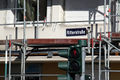 Straßenschild in der <a class="mw-selflink selflink">Ritterstraße</a>, Apr. 2017
