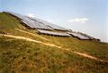Solarpaneele am Fürther <a class="mw-selflink selflink">Solarberg</a> im April <!--LINK'" 0:61-->