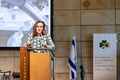 Lisa Badum, MdB GRÜNE, Vizepräsidentin der Deutsch-Israelischen Gesellschaft am Israeltag in der Fürther Stadthalle, Juli 2024