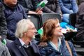 Thomas Klaukien mit Ehefrau Sieglinde Richter beim Erntedankfestzug, Oktober 2019