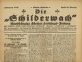 Historische Faschingszeitung von 1926, herausgegeben vom damaligen „Verein für Rasenspiele Fürth“