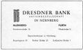 Werbung der Dresdner Bank in der Schülerzeitung  Nr. 3 1957