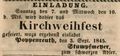 Zeitungsannonce des Wirts <!--LINK'" 0:29--> Stumpfmeyer, September 1845