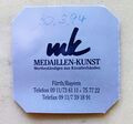 MK Medaillen-Kunst Prägeanstalt Fürth Zertifikat 1994