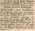 Zeitungsanzeiger der J. Ludw. , Januar 1846