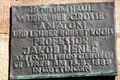 Erinnerungstafel für <!--LINK'" 0:18-->, der am 19.7.1809 hier im Anwesen <a class="mw-selflink selflink">Helmstraße 9</a> geboren wurde.