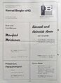 Werbeanzeigen regionaler Unternehmen im Amtsblatt der Gemeinde Stadeln, August 1971