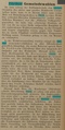 Artikel zur Auseinandersetzung mit den Ostjuden anlässlich der jüd. Gemeindewahlen, Das Jüdische Echo 20.April 1928