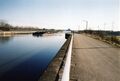 Blick über die  am <a class="mw-selflink selflink">Main-Donau-Kanal</a>, im Hintergrund das  im Januar 1999