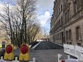 Generalsanierung der Engelhardtstraße, Bauzustand Februar 2020