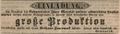 Werbeanzeige von J. Ch. Blutharsch, Wirt <!--LINK'" 0:1-->, Juli 1846