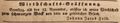 Werbeannonce für die Wirtschaft "<!--LINK'" 0:16-->", November 1841