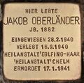 Stolperstein Jakob Oberländer (Erlangen)
