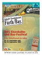 Programm der Veranstaltung "Das Eisenbahn- und Bus-Festival 2007" im September 2007 im Rahmen der 1000 Jahr-Feier der Stadt Fürth