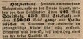 Anzeige Eder für Holzverkauf,  Fürther Tagblatt 27. März 1856