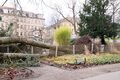 Sturmschäden im Schulgarten verursacht durch das Sturmtief "Zeynep" im Februar 2022