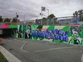 Graffiti Julius Hirsch an der <!--LINK'" 0:15-->