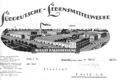 Historischer Briefkopf der Süddeutschen Lebensmittelwerke von 