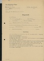 Spruchkammerakte über Hans Hautsch im Rahmen der Entnazifzierung im Jahr 1947