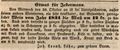 Werbeannonce von Joh. Leonh. Löhe, Wirt <!--LINK'" 0:29-->, Oktober 1839