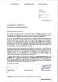 Anschreiben / Bekanntmachung von Felix Geismann, Mark Muzenhardt und Günter Scheuerer zum Gründungsaufruf des FürthWiki e. V. im Mai 2012