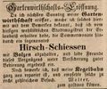 Zeitungsannonce von Jakob Walter, Wirt <!--LINK'" 0:24-->, April 1845