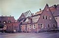 Am Vacher Markt 7 in , Abriss von Schmiede und Wohnhaus 1972