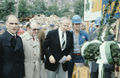 Baubeginn U-Bahn Fürth, Festakt an der Jakobinenstraße, 9. Juli 1979, im Bild (von links nach rechts): , Willy Prölß und 