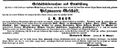 Der Kürschner <a class="mw-selflink selflink">Heinrich Baur</a> übernimmt die Firma seines Vaters <!--LINK'" 0:10-->, November 1868