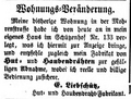 E. Liebschütz im Schützenhof, Mai 1856