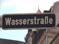 Straßenschild Wasserstraße