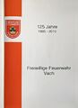 125 Jahre Freiwillige Feuerwehr Vach - Buchtitel