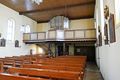 Orgelempore der <a class="mw-selflink selflink">Herz-Jesu-Kirche</a> <!--LINK'" 0:13--> Jahr 2020, mit der Orgel, die 1932 von St. Heinrich übernommen wurde.