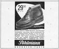 Werbung vom Schuhhaus Pöhlmann in der Schülerzeitung <!--LINK'" 0:27--> Nr. 3 1955