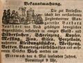 Erbsache der verstorbenen "Zieglerswittwe Margarethe Barbara Reuthner" in Vach, April 1846