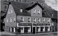 Postkarten-Ansicht der ehemaligen Gaststätte <!--LINK'" 0:76--> in der <a class="mw-selflink selflink">Heiligenstraße</a>.