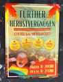 Plakat für das Fürther Herbstvergnügen in der Innenstadt als "Alternative" für die abgesagte Michaeliskirchweih, Okt. 2020