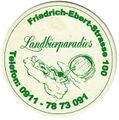 Bierdeckel Landbierparadies