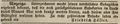 Zeitungsannonce des Badeanstaltbesitzers , 1843