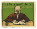 Historische  des Bronzefarbenherstellers J. J. Gerstendörfer