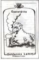 Werbung vom Gasthaus <!--LINK'" 0:6--> <!--LINK'" 0:7--> in der Schülerzeitung <!--LINK'" 0:8--> Nr. 4 1977