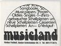 Werbung vom Fachgeschäft "musicland" in der Schülerzeitung <!--LINK'" 0:8--> Nr. 1 1978